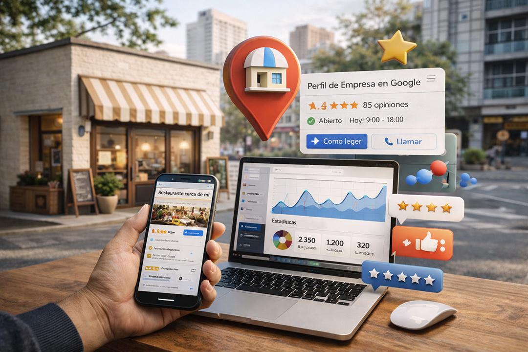 Optimización de posicionamiento local en Google para pequeño negocio
